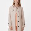 Comma Taillierter Trenchcoat Mit Bindegurtel Mantel