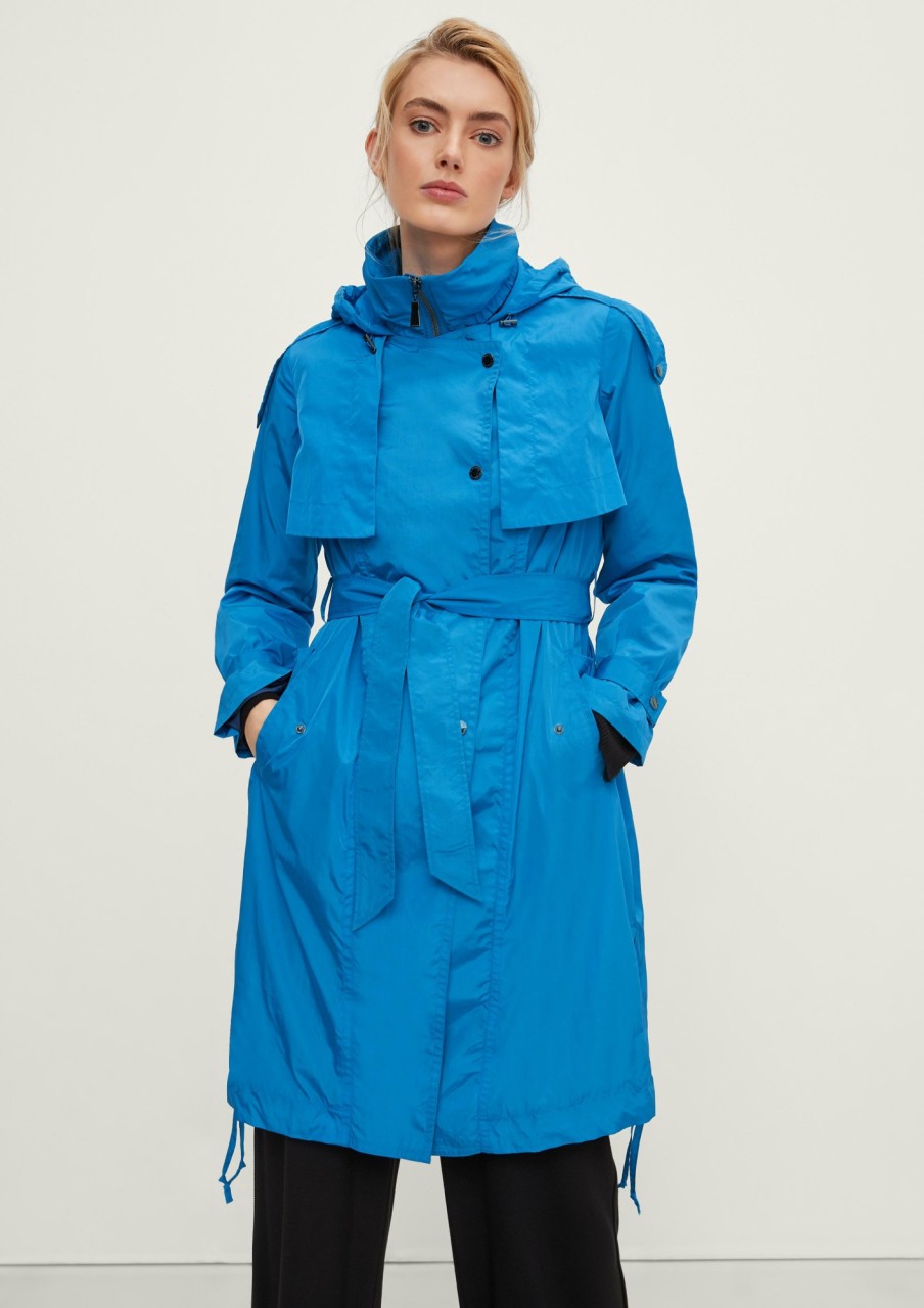 Comma Trenchcoat Aus Nylon Mantel