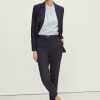 Comma Slim: 7/8-Hose Mit Tapered Leg Hosenanzuge