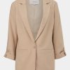 Comma Antaillierter Blazer Aus Viskosetwill Blazer