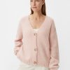 Comma Cardigan Aus Alpakamix Strick