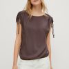 Comma Top Mit Bindedetail Blusen