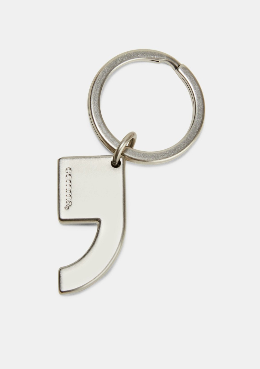 Comma Kleiner Logo-Schlusselanhanger Aus Metall Taschen