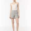 Comma Boucle-Jerseyshorts Mit Metallic-Garn Hosen