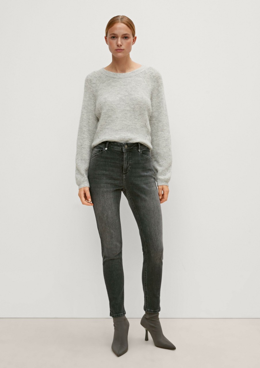 Comma Regular: Jeans Mit Paillettendetail Jeans