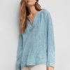 Comma Gemusterte Bluse Aus Viskose Blusen