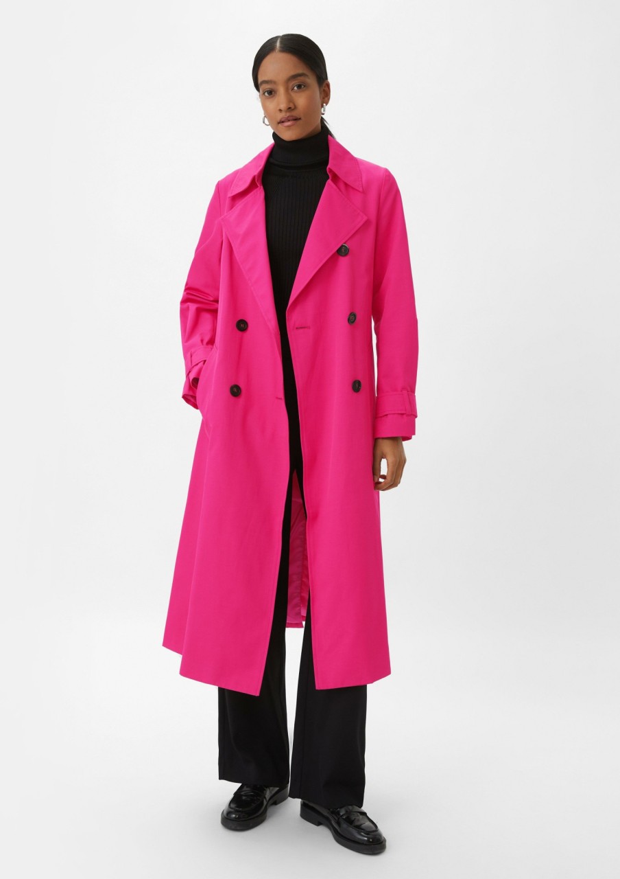 Comma Trenchcoat Mit Bindegurtel Mantel