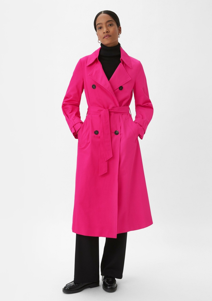 Comma Trenchcoat Mit Bindegurtel Mantel