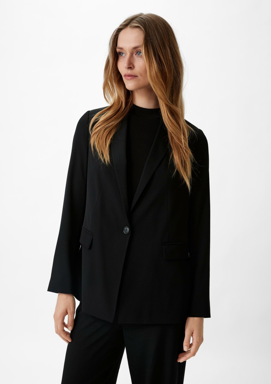 Comma Blazer Aus Viskosestretch Blazer