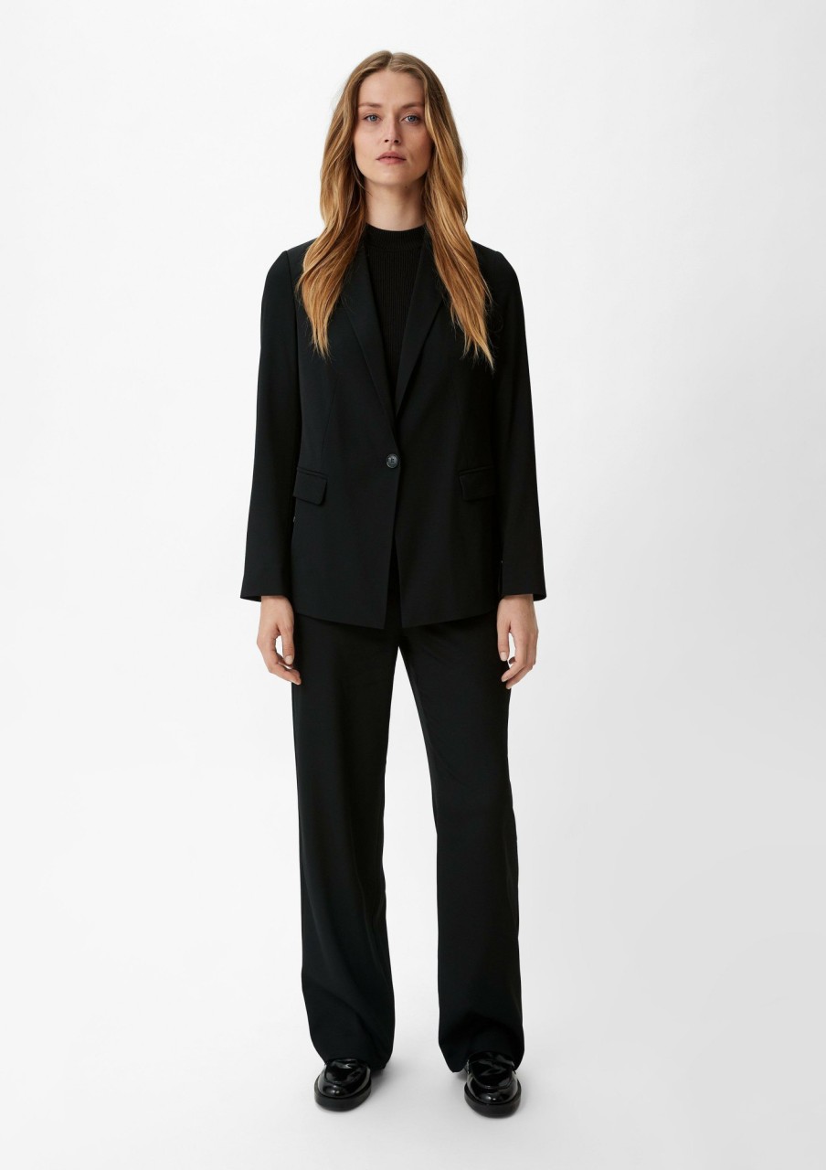 Comma Blazer Aus Viskosestretch Blazer