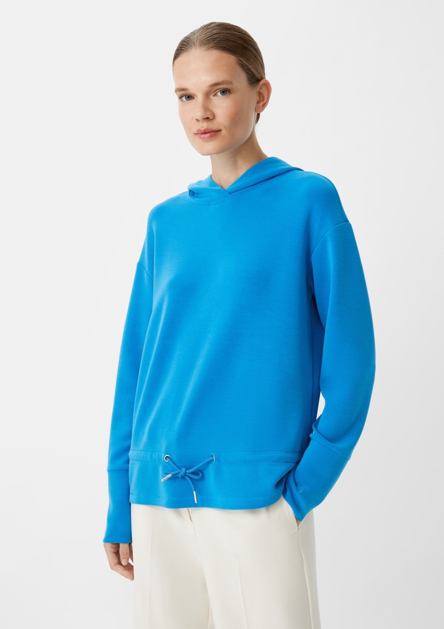 Comma Sweatshirt Aus Scuba Sweatshirts