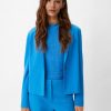 Comma Elastischer Blazer Aus Viskosemix Hosenanzuge