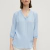 Comma Leichte Bluse Mit V-Neck Blusen