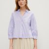 Comma Bluse Mit Broderie Anglaise Blusen