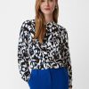 Comma Bluse Mit All-Over-Print Blusen