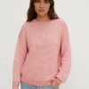 Comma Pullover Aus Moulinegarn Strick